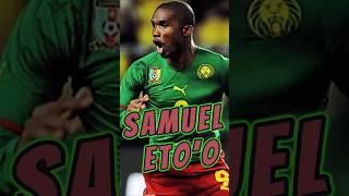 Samuel Etoo Iconic Goals amp Football Facts football [upl. by Anaimad476]