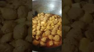 Soya bori ranna ghoroaranna food foryou [upl. by Kelli]