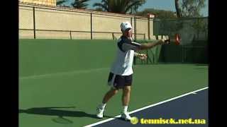 Pro Tennis Lessons  James Jensen  Faults and Fixes torrentsru  forehand [upl. by Chev]