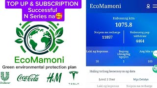 ECOMAMONI TOP UP AT SUBSCRIPTION SA N SERIES SUCCESSFUL [upl. by Ayirp]