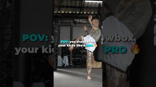 How to Shadowbox Muay Thai Kicks Like a Pro  3Steps ✅ [upl. by Grayce]