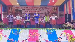 jekson group dance Karbi anglong wangala festival ♥️ garosong trending [upl. by Nyrraf428]