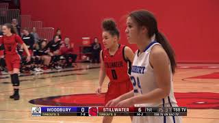 High School Girls Basketball Woodbury vs Stillwater [upl. by Illene]