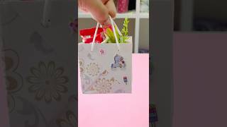 👆🏻 press for full video Diy small paper gift bag 🥰 diy viralvideo [upl. by Ajat]