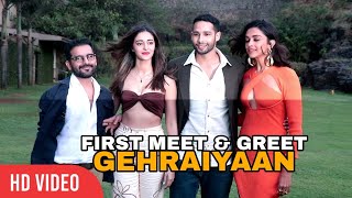 Gehraiyaan FIRST Promotion MEET amp GREET  Deepika Padukone Siddhant Chaturvedi Ananya Pandey [upl. by Babb]