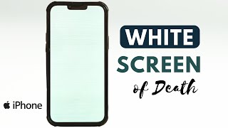 How to Fix iPhone 13 Pro Max White Screen of Death [upl. by Alderman]