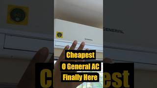 O General AC ⚡  The Cheapest AC deal 🤯 [upl. by Ahseram]