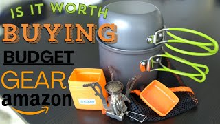 Cheap Amazon Camping Cook Kit Long Term Review [upl. by Selina]