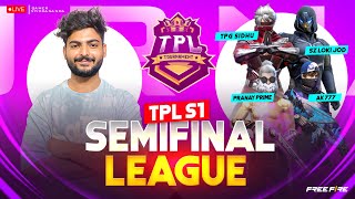 TPL S1🏆 SEMI FINAL LEAUGE  DAY2  TPG SIDHU TPG LION amp AK 777 VS LEGENDS 🔥 [upl. by Llertnac498]