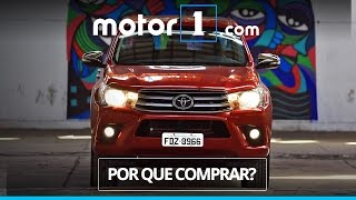 Por Que Comprar Toyota Hilux SRV Flex AT 2018  Motor1com Brasil [upl. by Oxford]