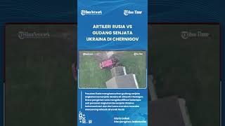 CHERNIGOV Rekaman Detikdetik Gudang Logistik Ukraina di Chernigov Hancur Dibidik Artileri [upl. by Riancho]