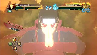 NARUTO MODO BIJU VS SEMPO HASHIRAMA BATALLA ONLINE [upl. by Nylyrehc]