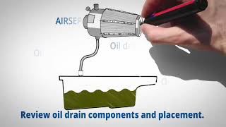 Walker AIRSEP Service Video 104 Understanding Airsep Oil Drain System [upl. by Imeka158]