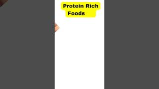 ProteinRich Foods ytshorts food foodfacts [upl. by Epner]