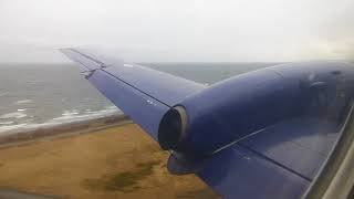 Landing at Port Hardy in a Pacific Coastal Saab 340A [upl. by Eanad200]