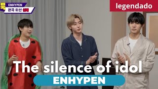 The silence of idol com ENHYPEN  legendado [upl. by Ahsenra]