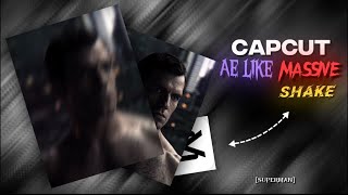 CapCut Tutorial  Fade out Shake Twixtorvelocity edits [upl. by Intruoc298]