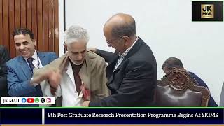 8th Post Graduate Research Presentation Programme Begins At SKIMS [upl. by Melleta]