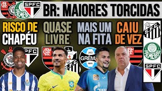 TIMÃO TENTA CHAPÉU NO SP BRAZ FORA DANILO LIVRE ARTUR NO GRÊMIO MAIORES TORCIDAS DO BR SEP SP [upl. by Howlan]