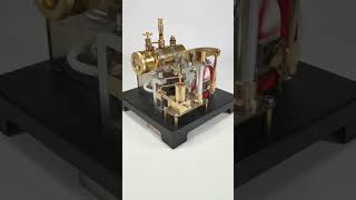 RETROL Full Metal DIY Steam Engine Model With Horizontal Boiler amp Centrifugal Flyball Governor [upl. by Onafets]