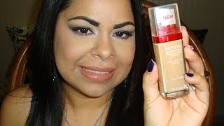 Primera Impresion Nueva Revlon Age Defying Firming  Lifting Makeup [upl. by Shantee]