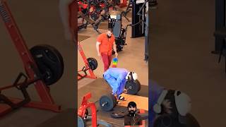 Cleaner ANATOLY Shocks BODYBUILDER in a GYM anatoly fitness gym shorts views viral trending [upl. by Anha243]