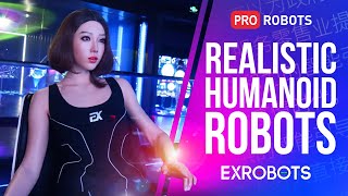 Bionic humanoid robots from EXROBOTS [upl. by Midan]