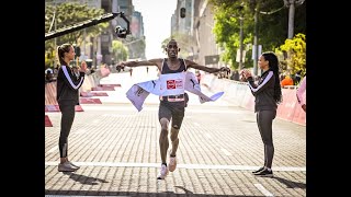 HIGHLIGHTS  Elite Men  2024 Absa RYC JOBURG 10K [upl. by Miehar]