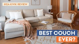 IKEA Kivik Sofa Series Review  Pros and Cons of our TOP Favorite Couch [upl. by Thomson]