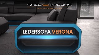 Ledersofa Turino Produktvorstellung Sofa Dreams I Modernes Sofa für Stil und Komfort im Wohnzimmer [upl. by Nilam328]