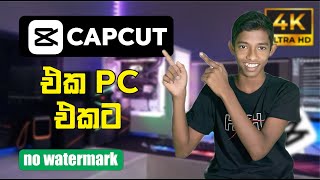 How To Download CapCut In PC  Sinhala  Sanuka Randinu  EP01 [upl. by Kovar]