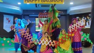 BAISAKHI DANCE IN 𝘚𝘊𝘏𝘖𝘖𝘓  PART 1  𝘒𝘪𝘥𝘡𝘢𝘯𝘪𝘢 𝘊𝘳𝘦𝘢𝘵𝘪𝘰𝘯𝘴 [upl. by Pastelki]