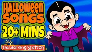 Halloween Songs for Kids 👻 Happy Halloween Songs 👻 Halloween Kids Playlist by The Learning Station [upl. by Ullman]