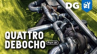 Fixing the Quad Turbos in the LS Audi Quattro  Debocho S2 E3 [upl. by Eserrehs]