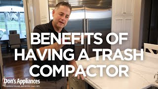 Why You Want a Trash Compactor in Your Kitchen [upl. by Bennink420]