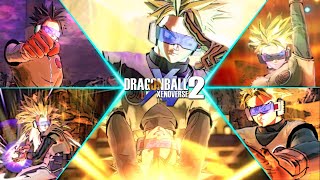 Dragon Ball Xenoverse 2  10 Best Custom Ultimate Skills for CAC 1 [upl. by Enenej]