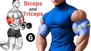 6 Arm Exercises To Explode Your Biceps and Triceps [upl. by Marika]