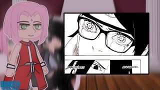 Sasuke and Sakura React to Future sarada [upl. by Jehias185]