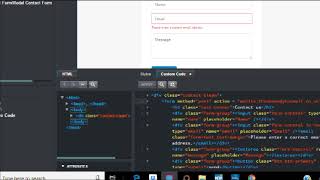 Forms in Bootstrap Studio Part 1 Pure HTML [upl. by Wobniar382]