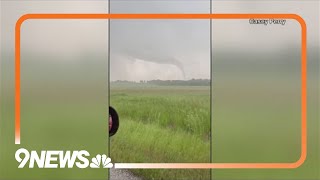 Tornados continue to rip through southeastern US [upl. by Gayl]