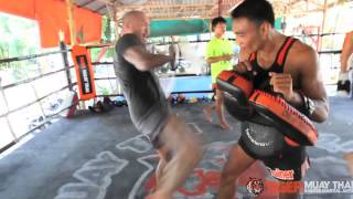 Former King of the Cage Champion Ryan Diaz Smashing Pads [upl. by Novrej]