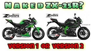 2021 Kawasaki Z25R  Kawasaki ZX25R naked version  AXLERATOR [upl. by Nohtahoj]