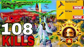 108 KILS😍 NEW BEST LOOT GAMEPLAY with SILVANUS XSUIT🔥 SAMSUNGA7A8J4J5J6J7J2J3XSA3A4 [upl. by Liza]