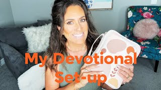 My Devotional Setup plannerperfect devotional [upl. by Ambie920]