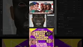 Lelutka evox skin creating course AD oct  reel  lelutka secondlife skin course learn [upl. by Eerrahs]