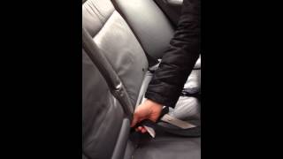 How To Easily Connect amp Disconnect the LATCH Anchors on your Childs Car Seat  TheCarSeatLadycom [upl. by Orvas348]