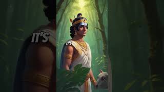 When Lord Krishna and Arjuna Sought Hanumans Help The Untold Story of the Mahabharata ytshorts [upl. by Callista]