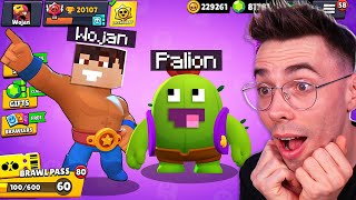 WOJAN i PALION GRAJĄ w BRAWL STARS śmieszne [upl. by Virgin762]