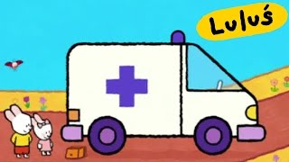 Luluś  Narysuj mi ambulans S03E29 HD  Kreskówki dla dzieci [upl. by Letsyrc]