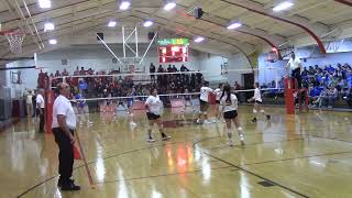 2024 10 24 Volleyball Regional vs Hilbert 04 [upl. by Anyala962]